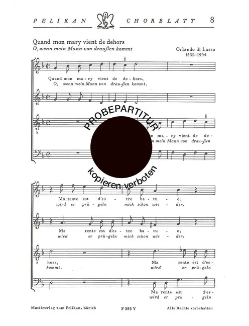 Quand mon mary vient de